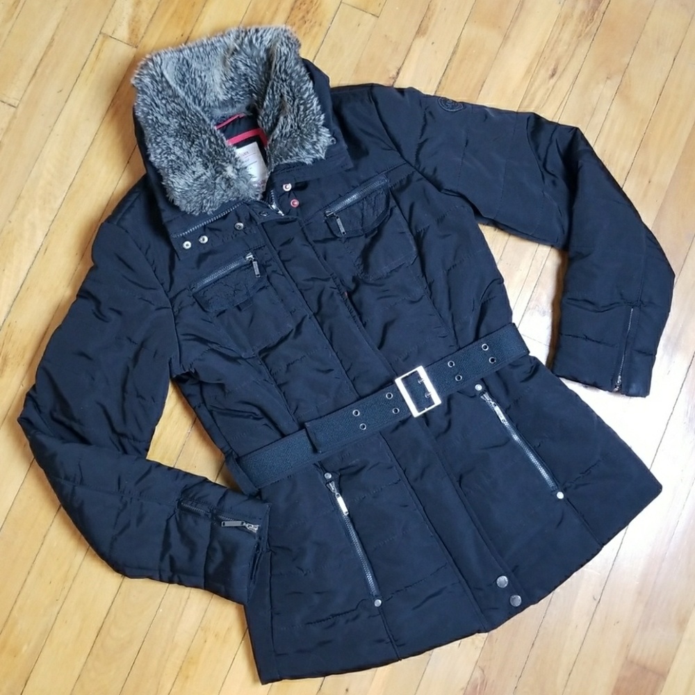 s'Oliver - Winter jacket with Faux Fur